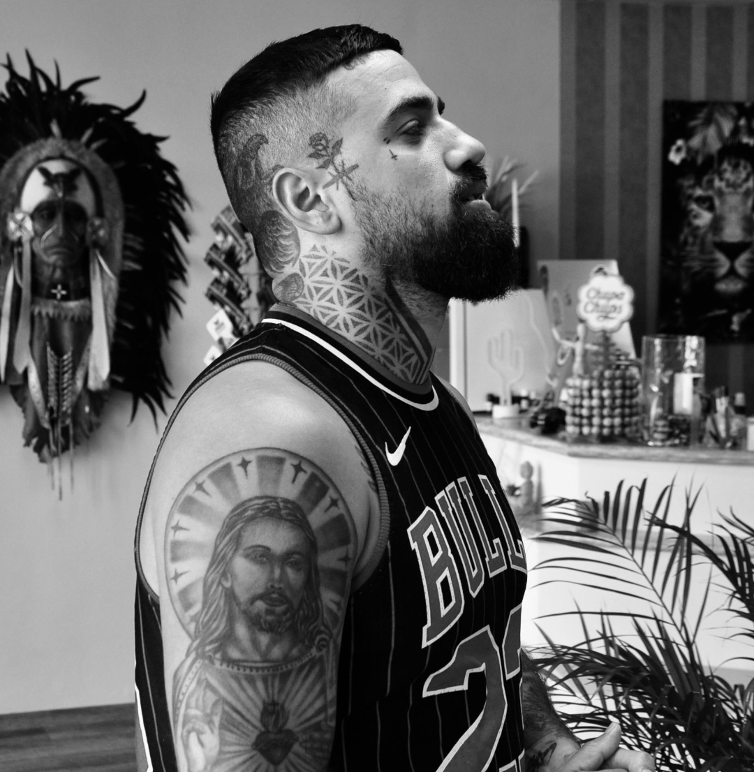 Tattoo Artist at Work