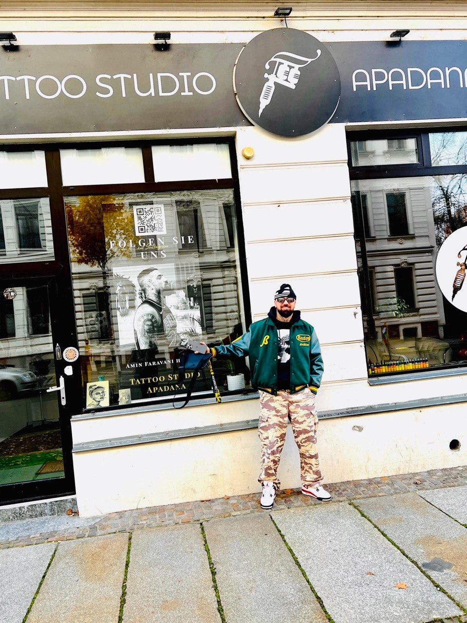 Apadana Tattoo Studio Storefront